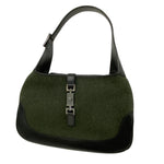 Gucci Green Canvas Shopper Bag (Pre-Owned)