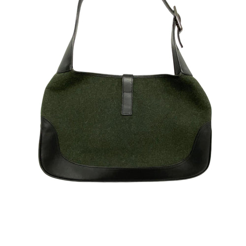 Gucci Green Canvas Shopper Bag (Pre-Owned)