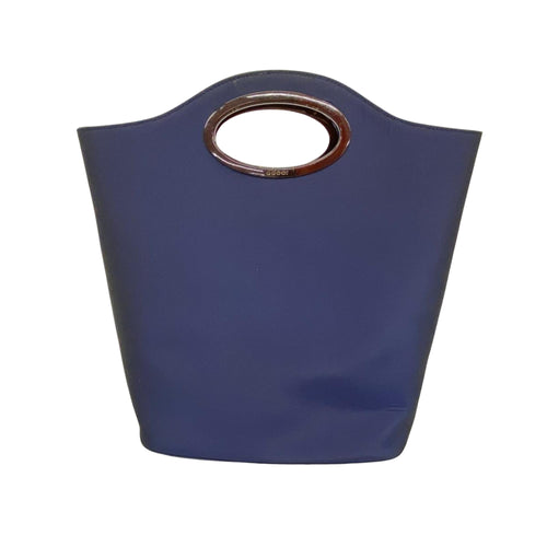 Gucci Navy Synthetic Handbag (Pre-Owned)