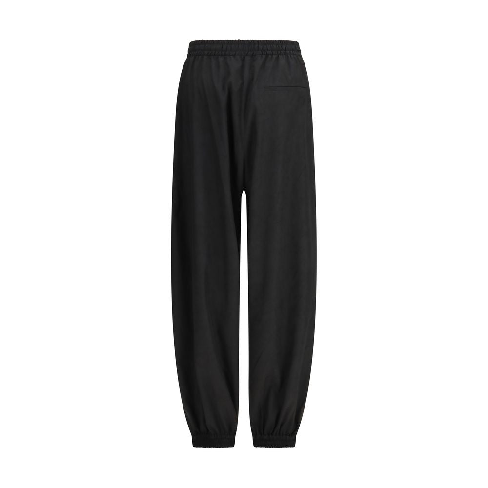 Rohe Black Polyester Joggers (Workout Women's Pants)