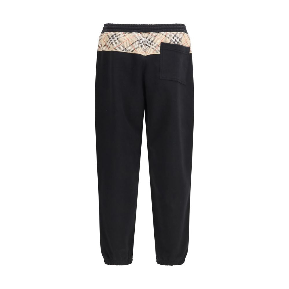 Burberry Black Cotton Joggers (Workout Men's Pants)