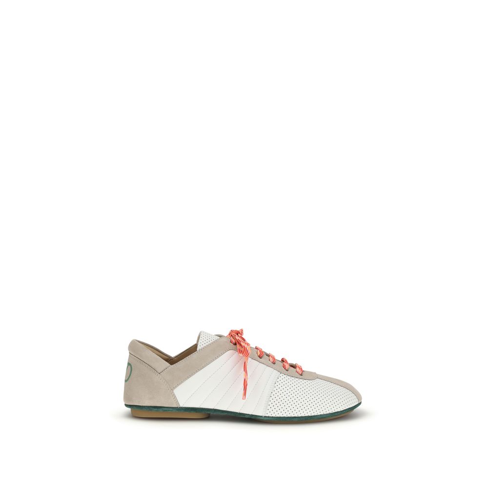 Valentino Garavani Multicolor Calf Leather Bos Taurus Athletic Men's Sneakers