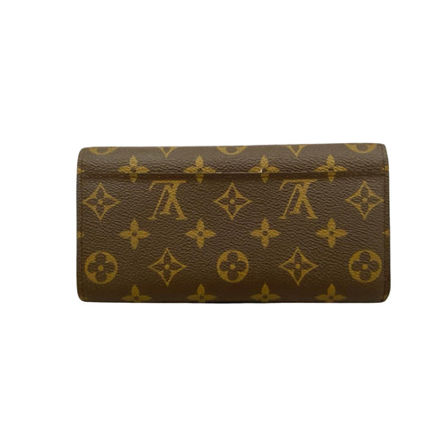 Louis Vuitton Zippy Brown Canvas Wallet  (Pre-Owned)