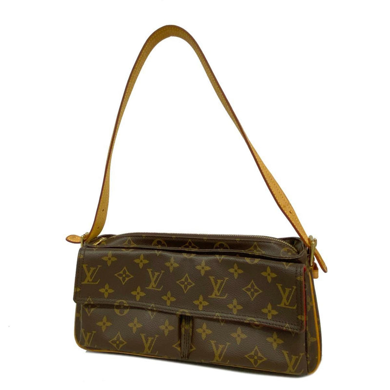 Louis Vuitton Viva Cité Brown Canvas Shoulder Bag (Pre-Owned)