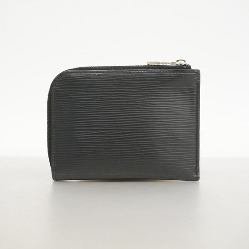 Louis Vuitton Porte Monnaie Zippy Black Leather Wallet  (Pre-Owned)