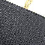 Prada Black Leather Wallet  (Pre-Owned)