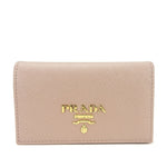 Prada Saffiano Pink Leather Wallet  (Pre-Owned)