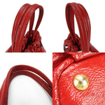 Prada -- Red Patent Leather Handbag (Pre-Owned)