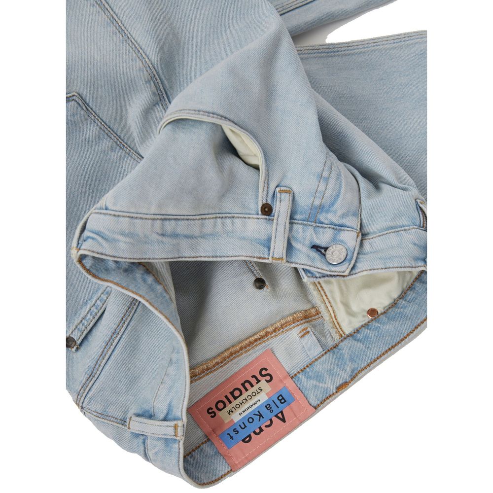 Acne Studios Blue Cotton Skinny Men's Jeans