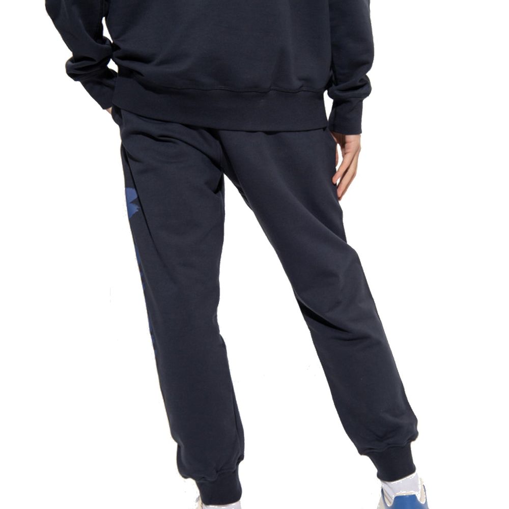 Alexander McQueen Blue Cotton Joggers (Workout Men's Pants)