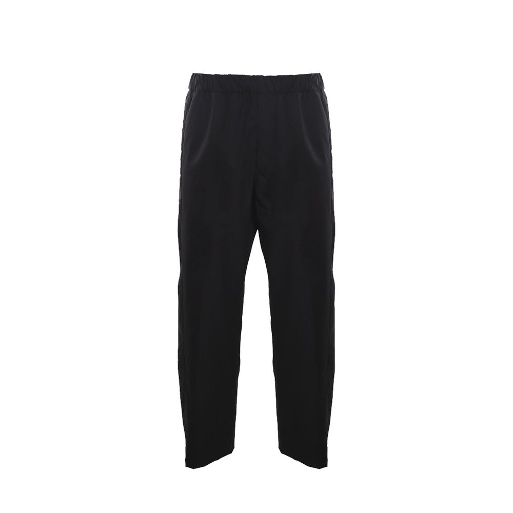 Alexander McQueen Black Cotton Casual Men's Pants