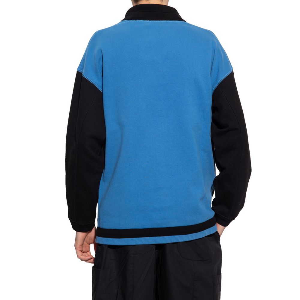 Ambush Blue Cotton Men's Sweatshirt