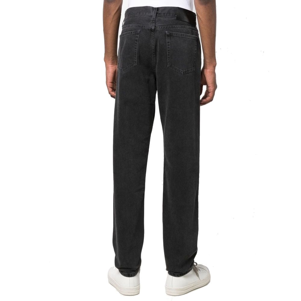 Ambush Black Cotton Straight-Leg Men's Jeans