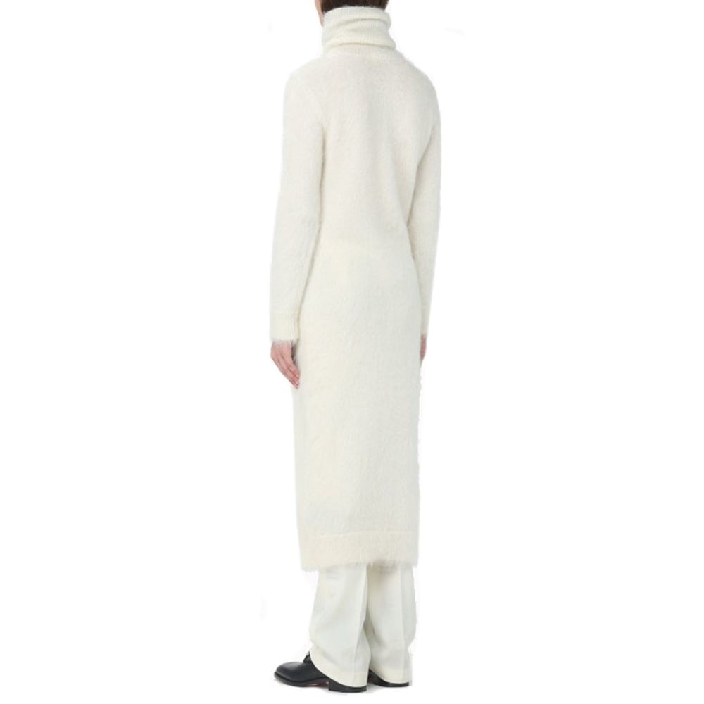 Saint Laurent White Mohair Casual Men's Dress