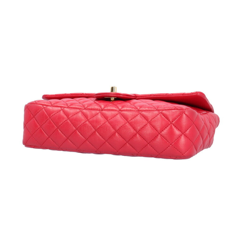 Chanel Timeless Red Suede Shoulder Bag (Pre-Owned)