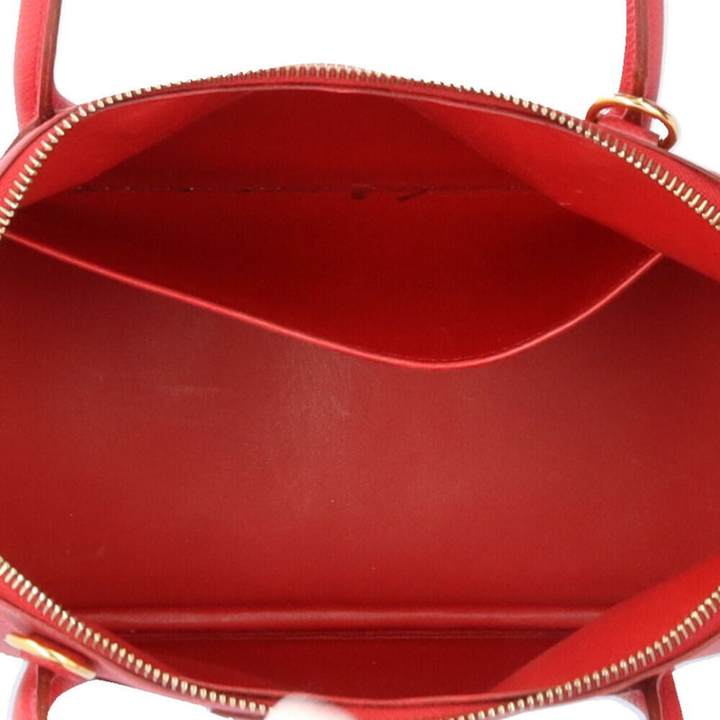 Hermès Bolide Red Leather Shoulder Bag (Pre-Owned)