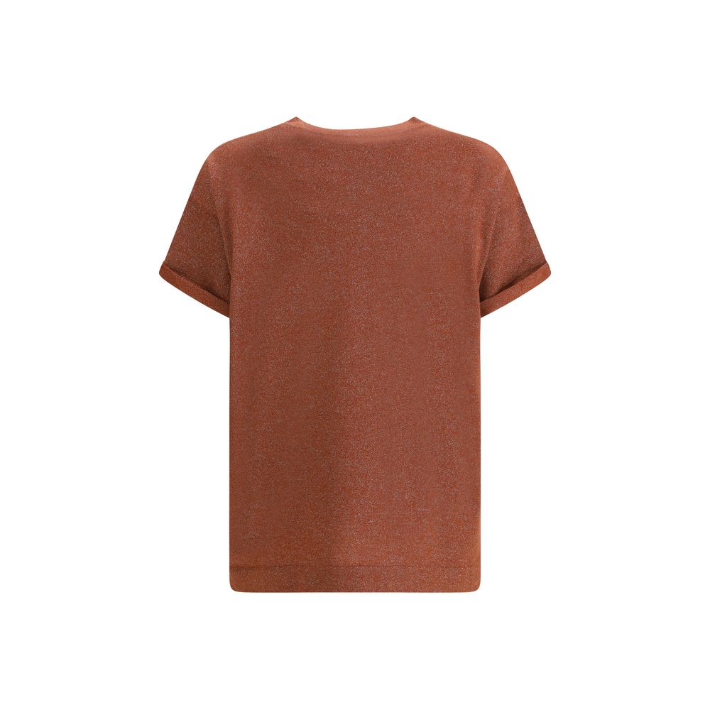 Brunello Cucinelli Multicolor Nylon Women's T-Shirt