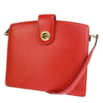 Louis Vuitton Capucines Red Leather Shoulder Bag (Pre-Owned)