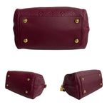 Louis Vuitton Speedy Bandoulière 25 Purple Leather Handbag (Pre-Owned)