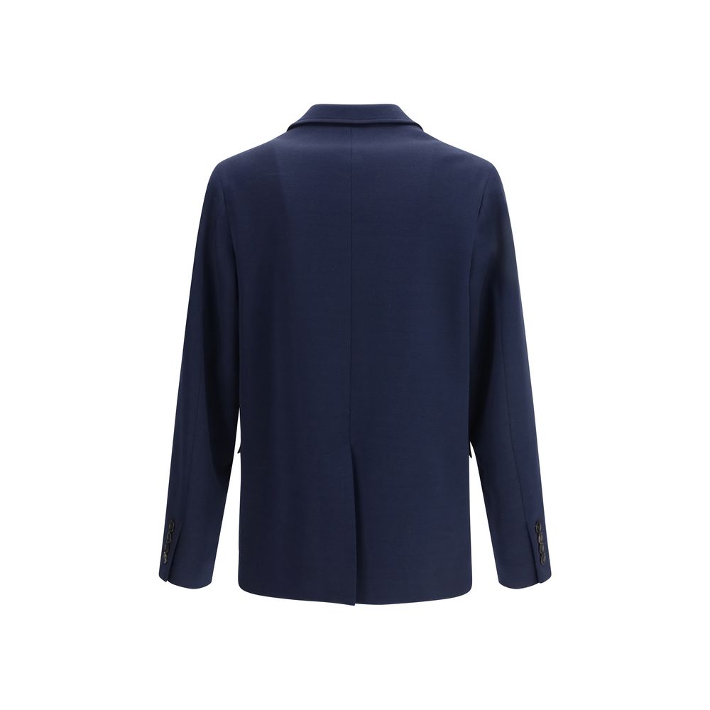 Gucci Blue Cotton Men's Coat