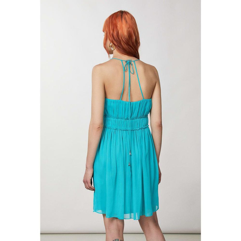 Patrizia Pepe Turquoise Polyester Casual Women's Dress