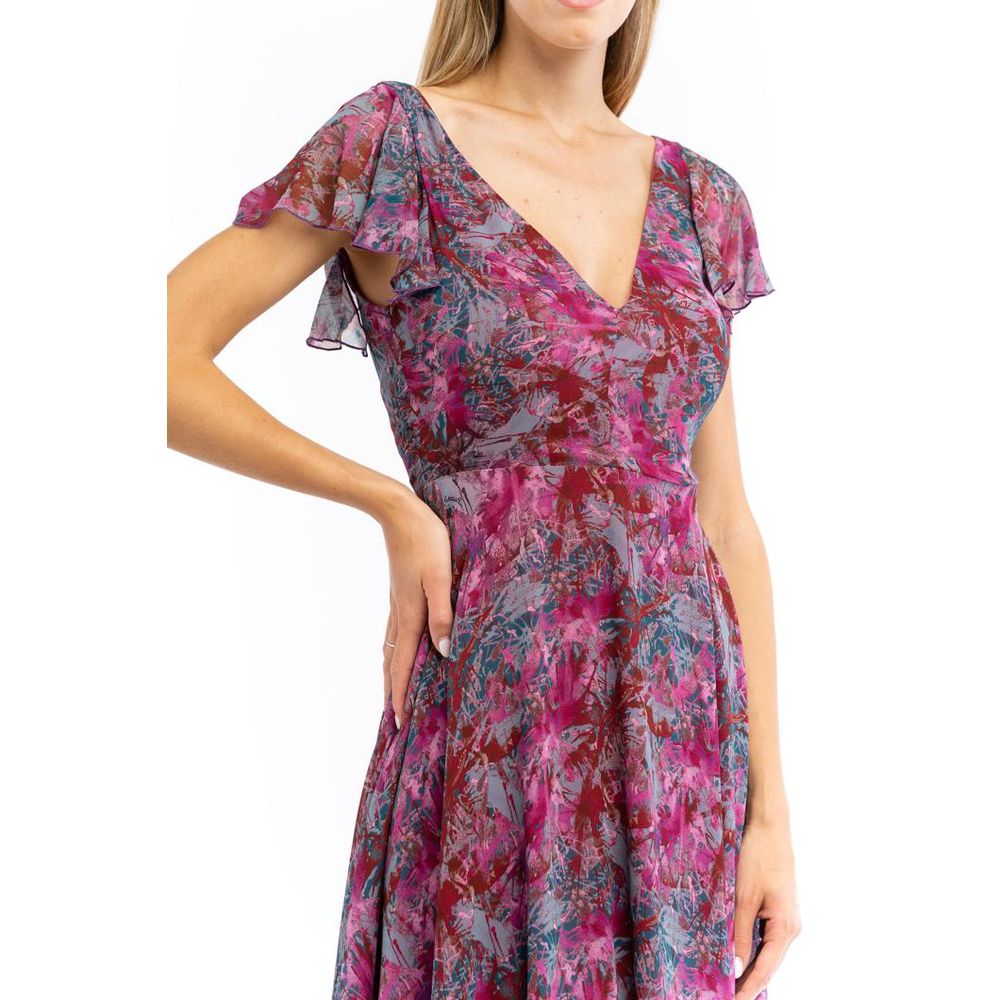 Patrizia Pepe Purple Polyester Casual Women's Dress