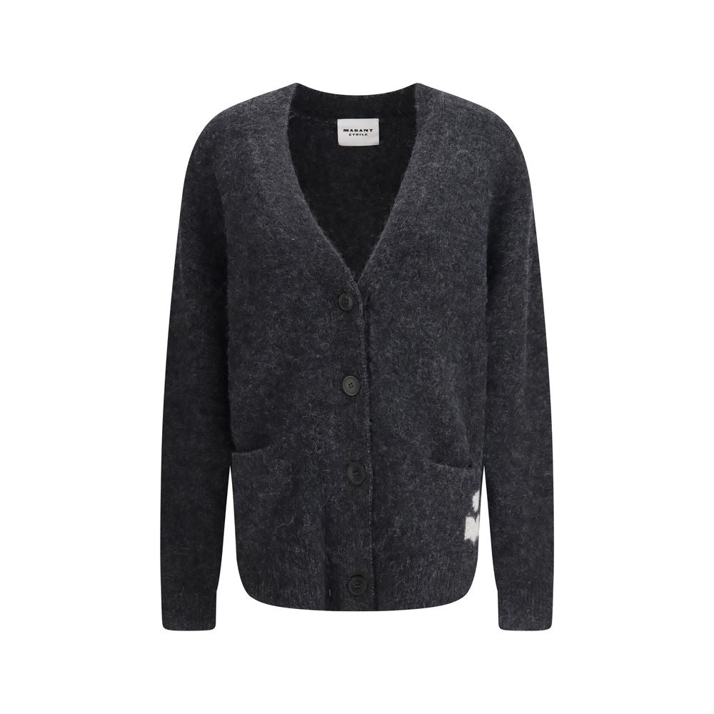 Isabel Marant Étoile Gray Alpaca Vicugna Pacos Women's Cardigan