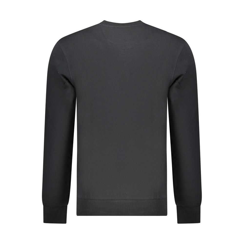 North Sails Black Cotton Men Men's Sweatshirt