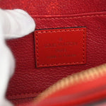 Louis Vuitton Dauphine Red Leather Clutch Bag (Pre-Owned)