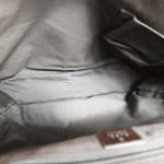 Gucci Gg Canvas Grey Canvas Handbag (Pre-Owned)