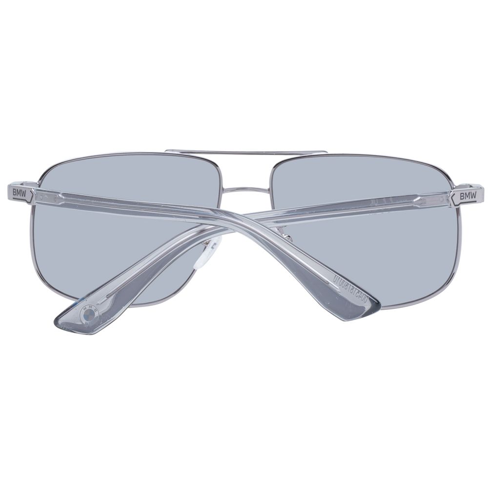 BMW Gray Metal Men's Sunglasses