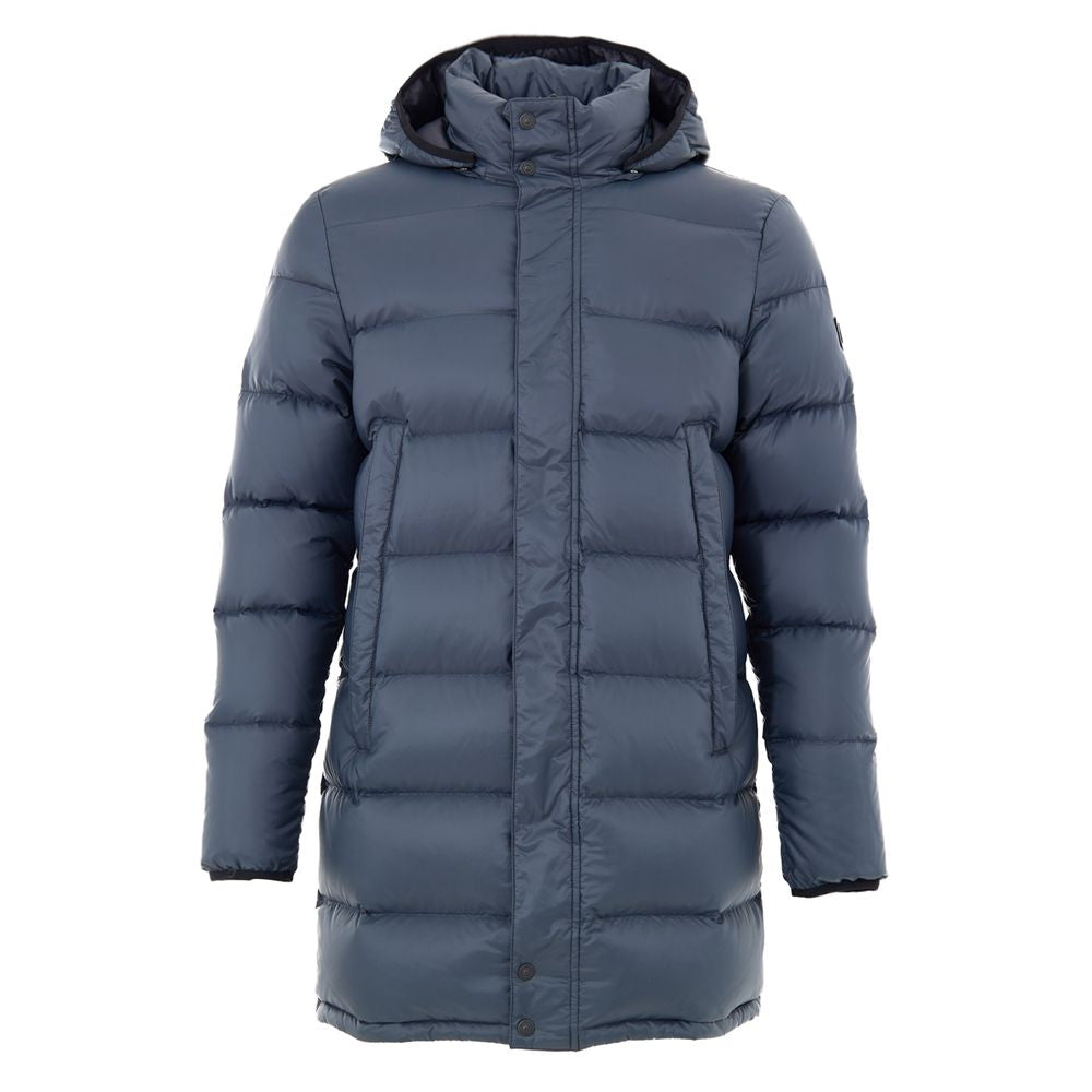 Moose Knuckles Gray Nylon Men's Coat