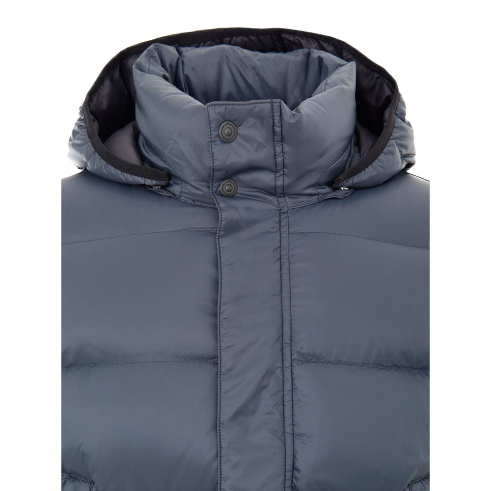Moose Knuckles Gray Nylon Men's Coat