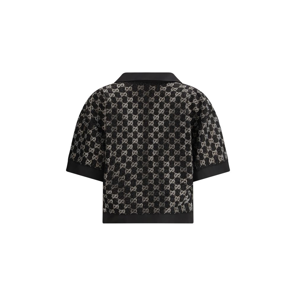 Gucci Black Viscose Women's Shirt