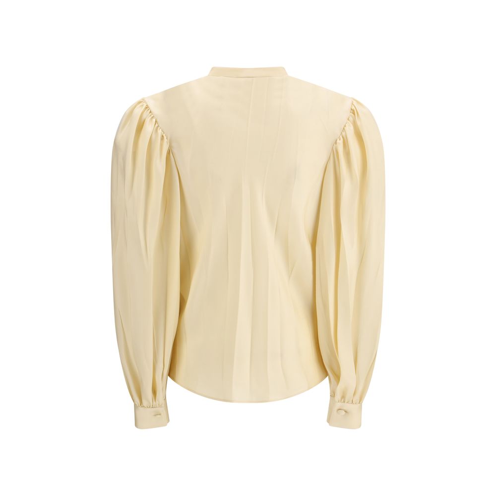 Gucci Beige Silk Women's Shirt