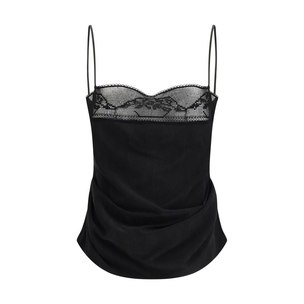 Magda Butrym Black Silk Women's Blouse