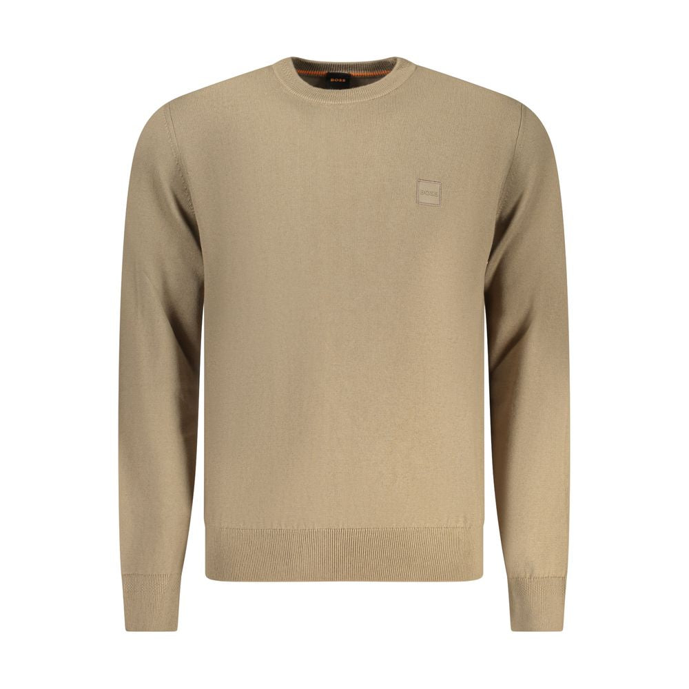 Hugo Boss Marrone Cotton Men Men's Sweater