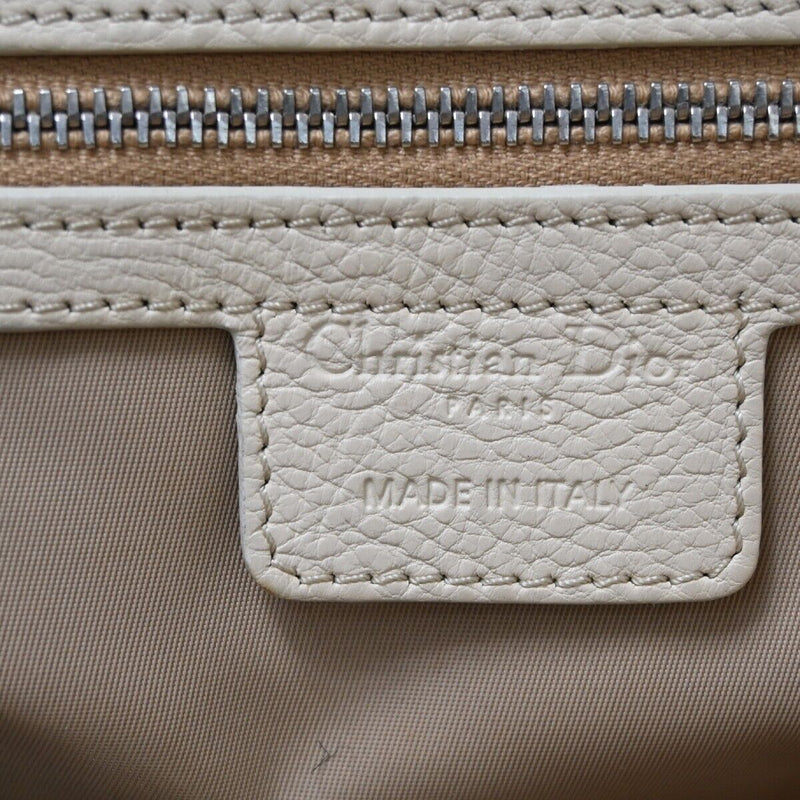 Dior Trotter Beige Canvas Shoulder Bag (Pre-Owned)