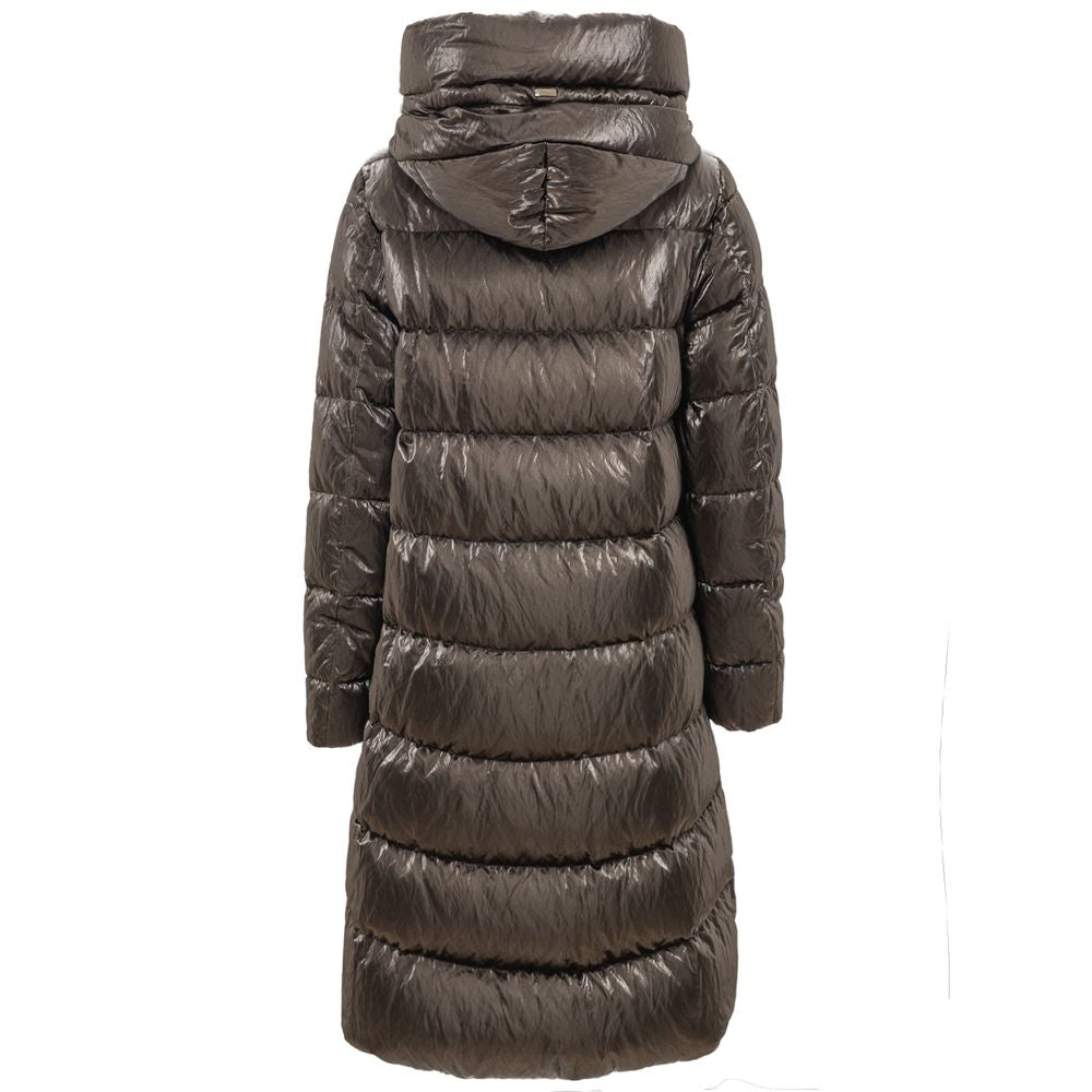 Herno Gray Viscose Women's Parka
