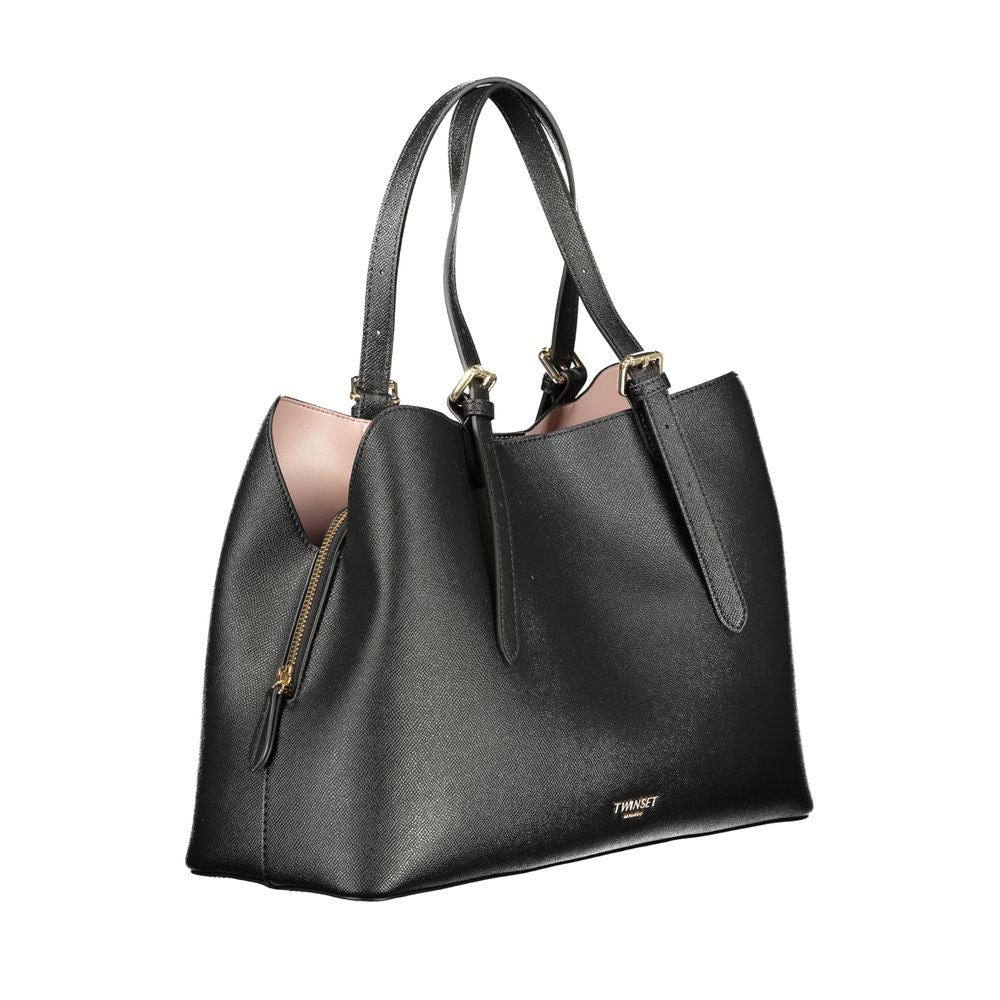 Twinset Nero Polyurethane Women Women's Tote