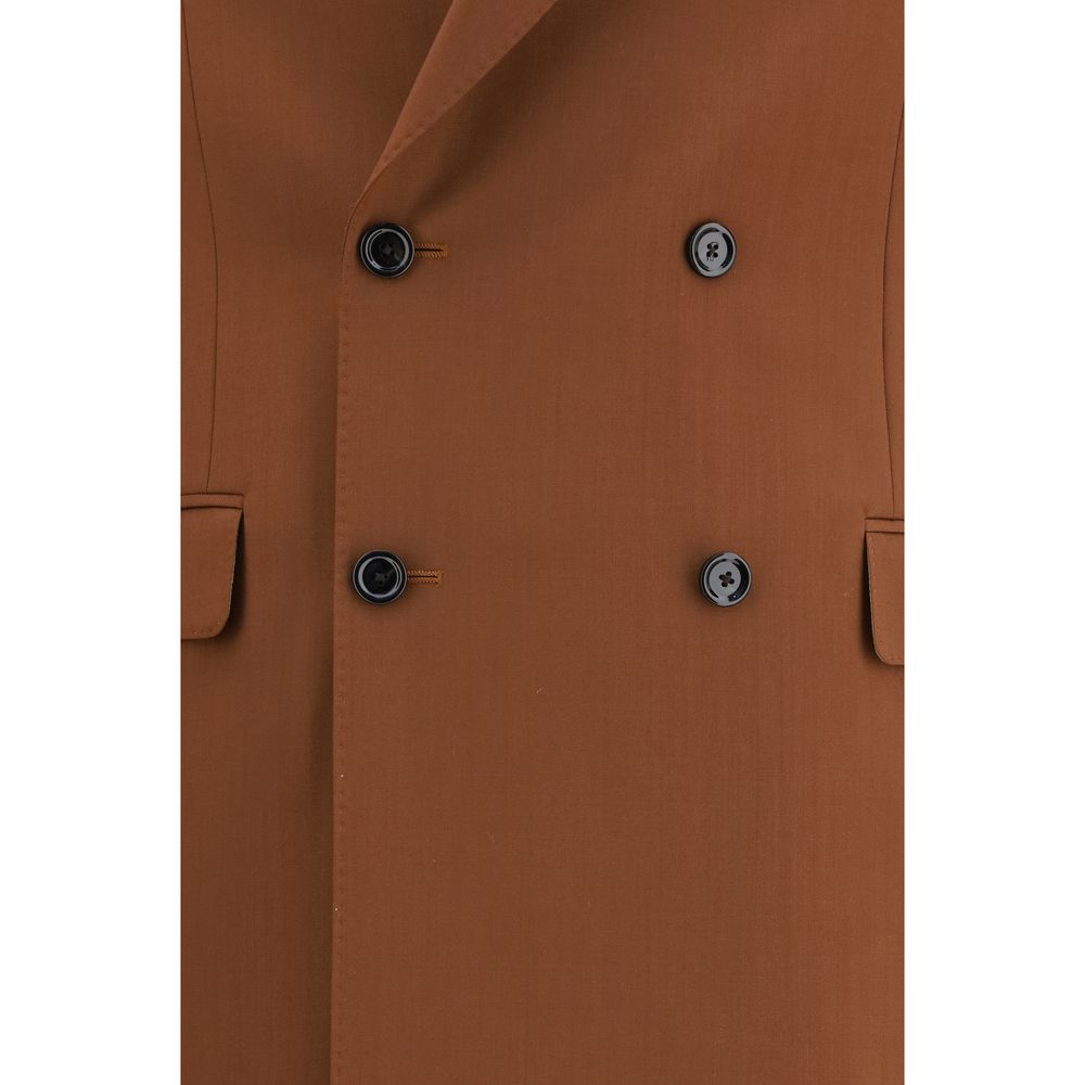 Lardini Brown Cotton Two-Piece Men's Suit