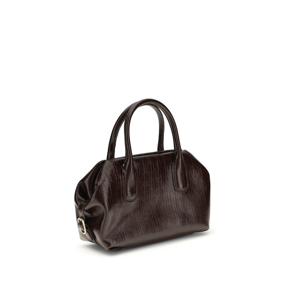 THEMOIRè Brown Polyethylene Shoulder Women's Bag