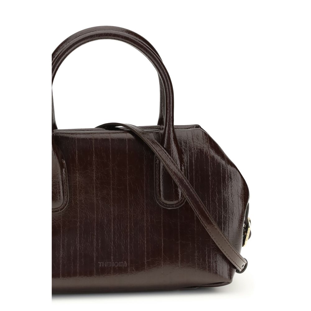 THEMOIRè Brown Polyethylene Shoulder Women's Bag