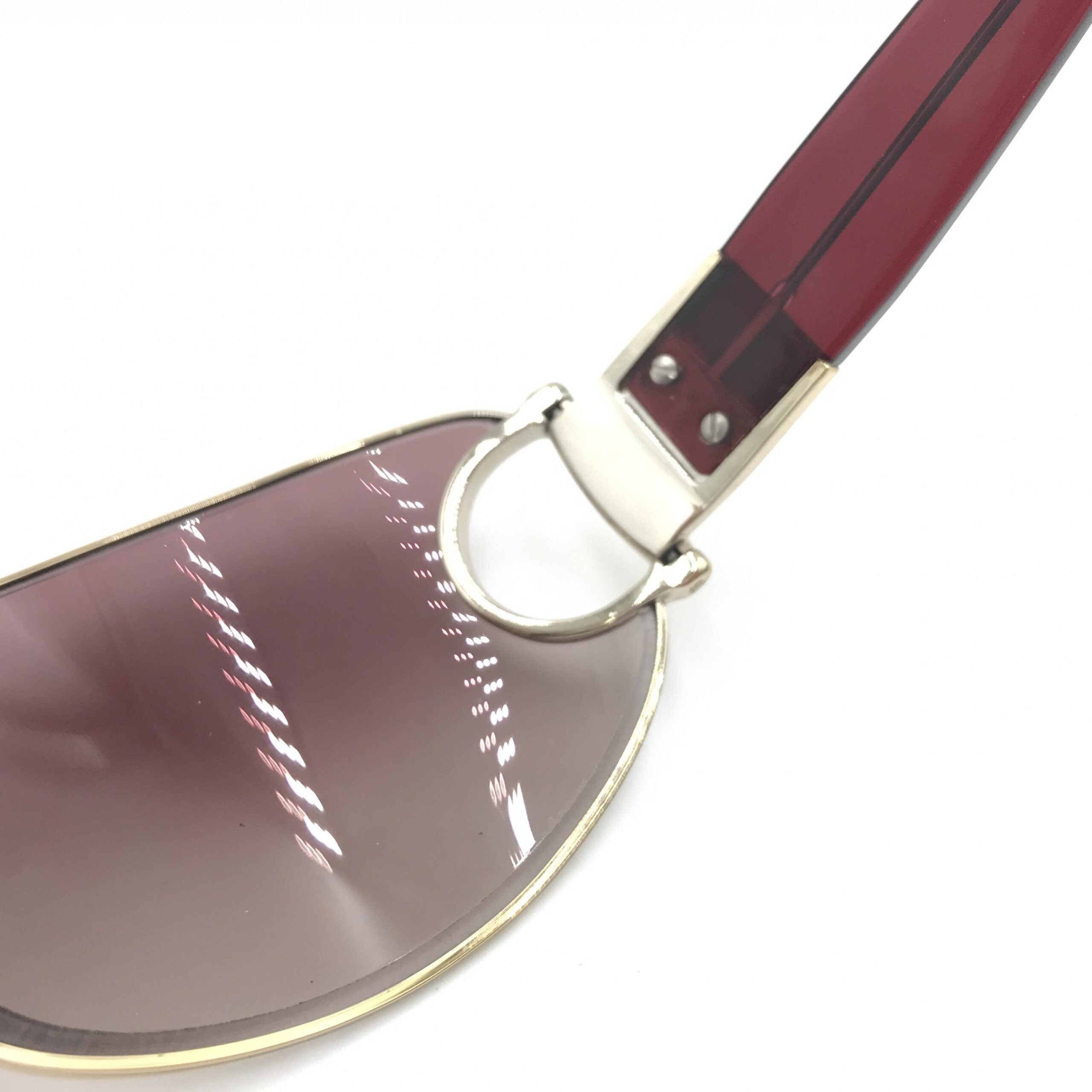 Gucci Aviator Horsebit Sunglasses With Tinted Women's Lenses (Pre-Owned)