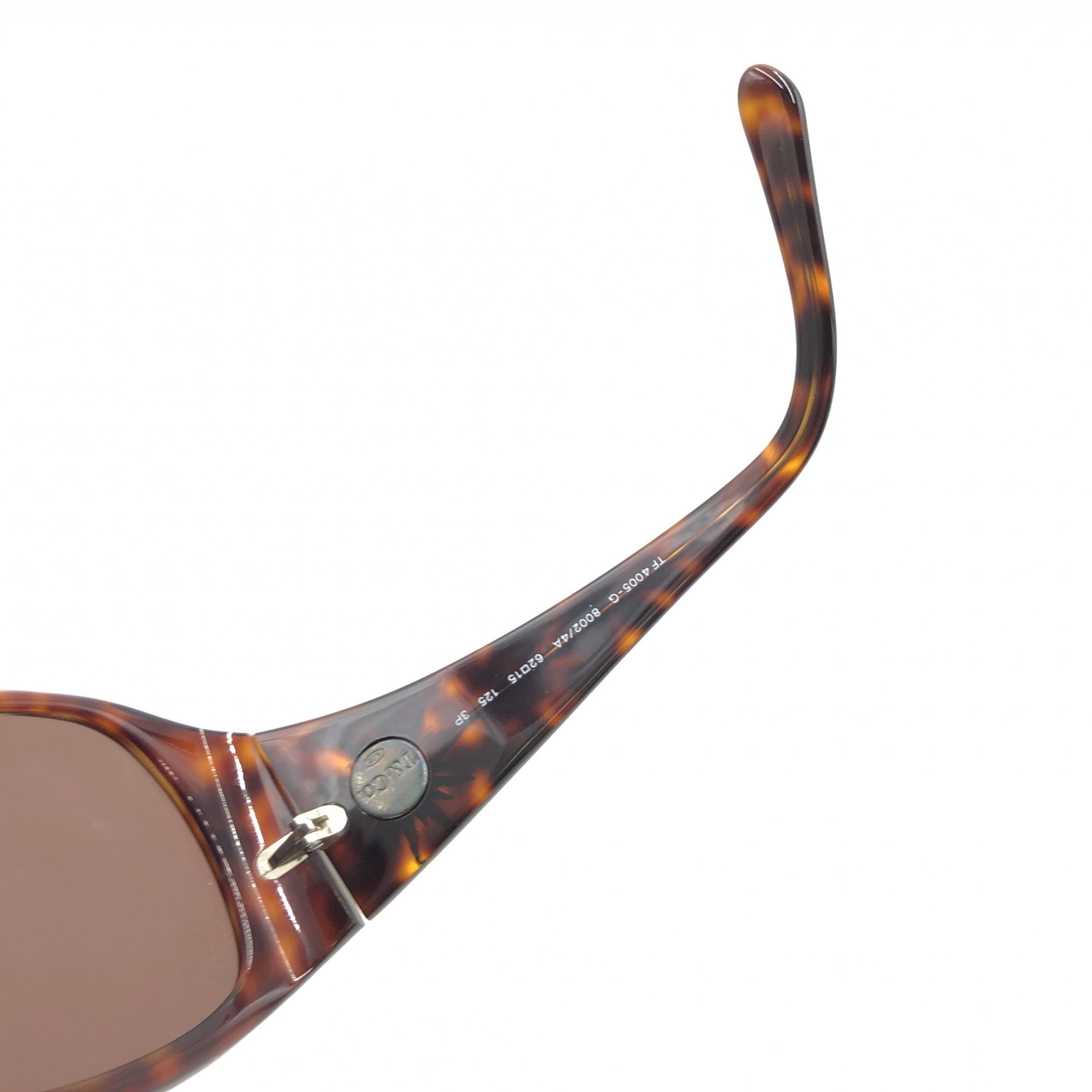 Tiffany & Co. Oval-Shaped Brown Women's Sunglasses (Pre-Owned)