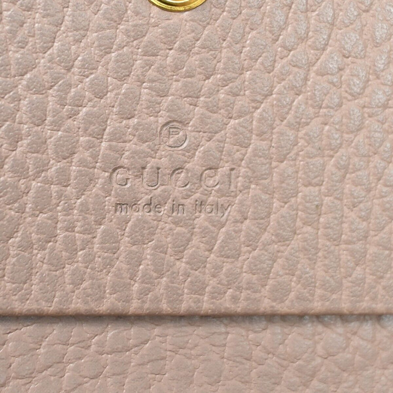 Gucci Marmont Beige Leather Wallet  (Pre-Owned)