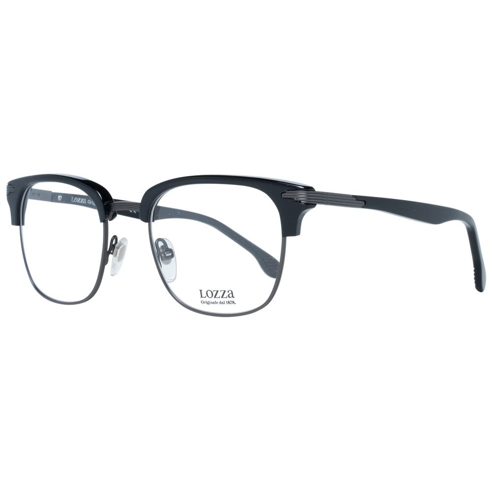 Lozza Black Metal & Plastic Glasses  (Frames)