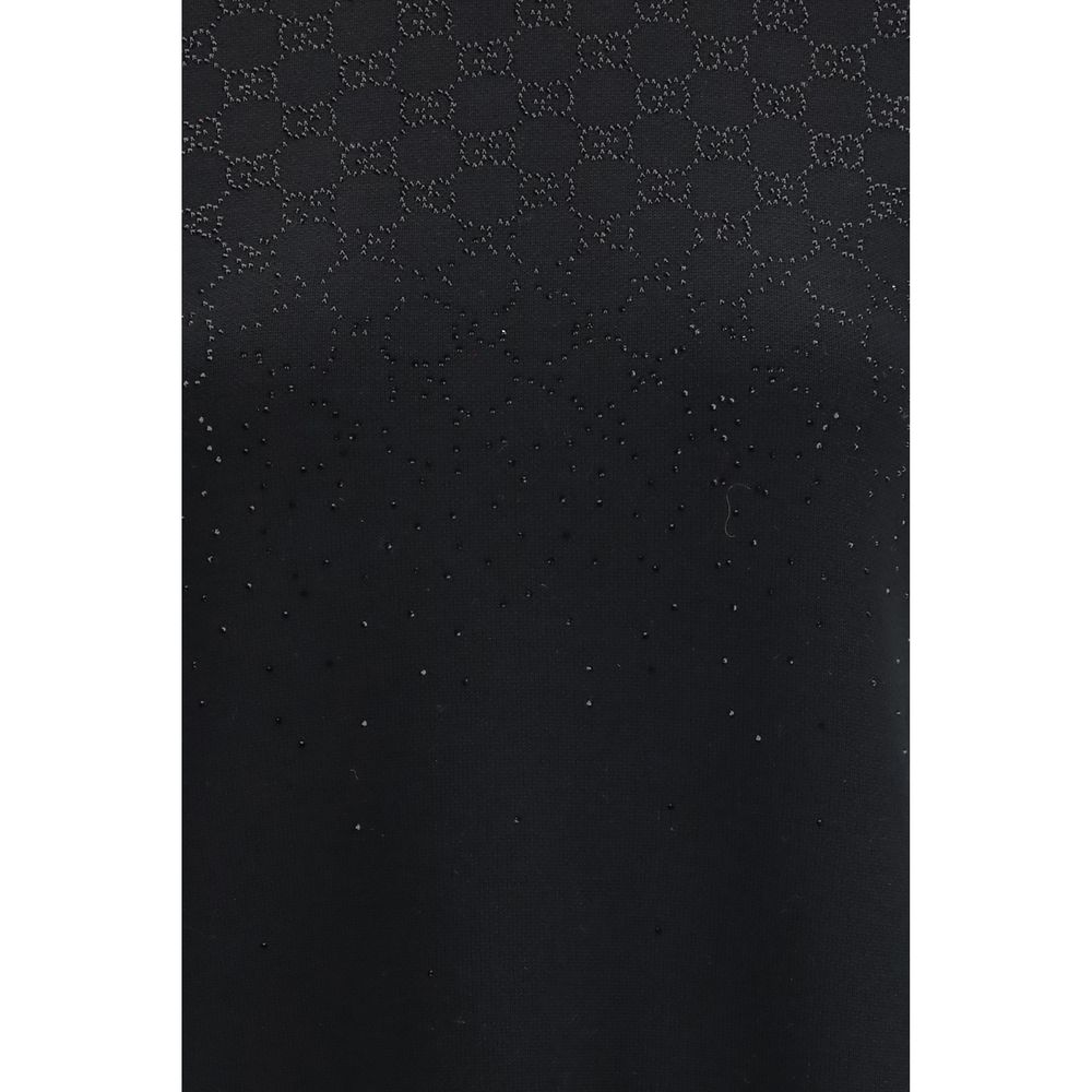 Gucci Black Wool Oves Aries Casual Women's Dress