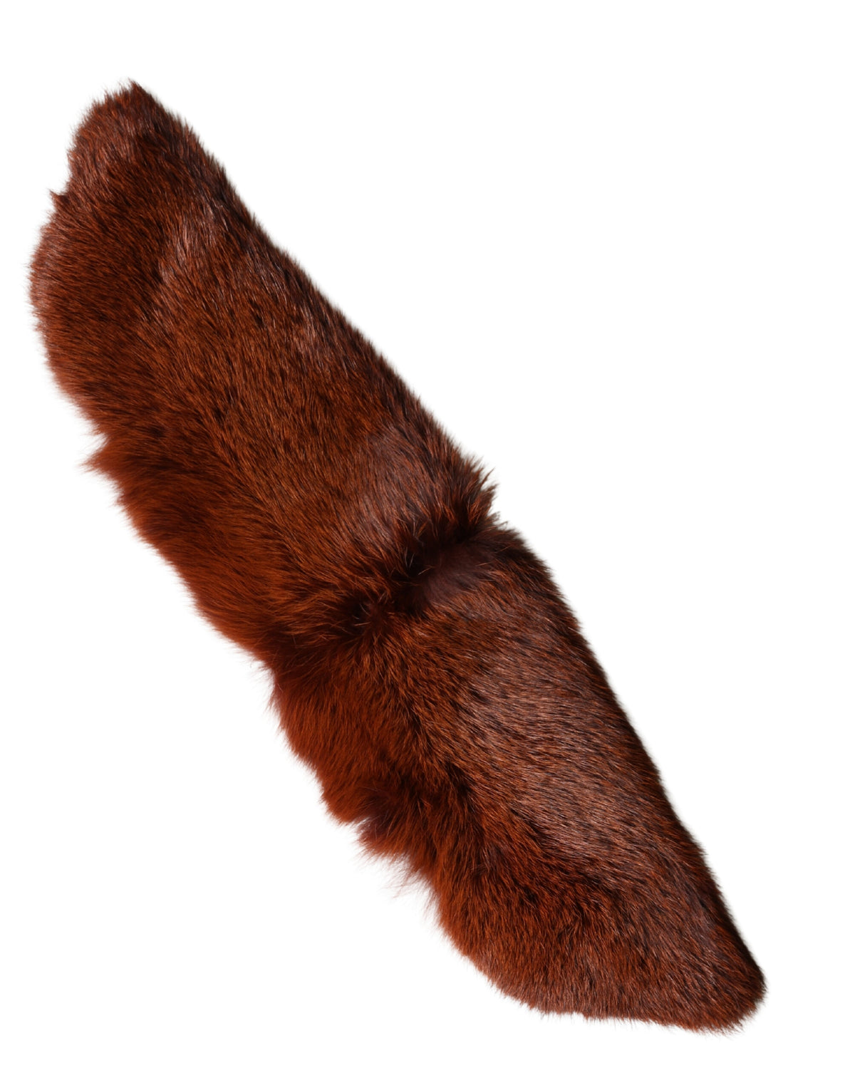 Dolce & Gabbana Brown Mink Fur Collar Women Neck Wrap 60cm x 14cm  Women's Scarf