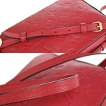 Louis Vuitton Saintonge Red Leather Shoulder Bag (Pre-Owned)
